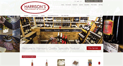 Desktop Screenshot of harrisonswines.co.uk